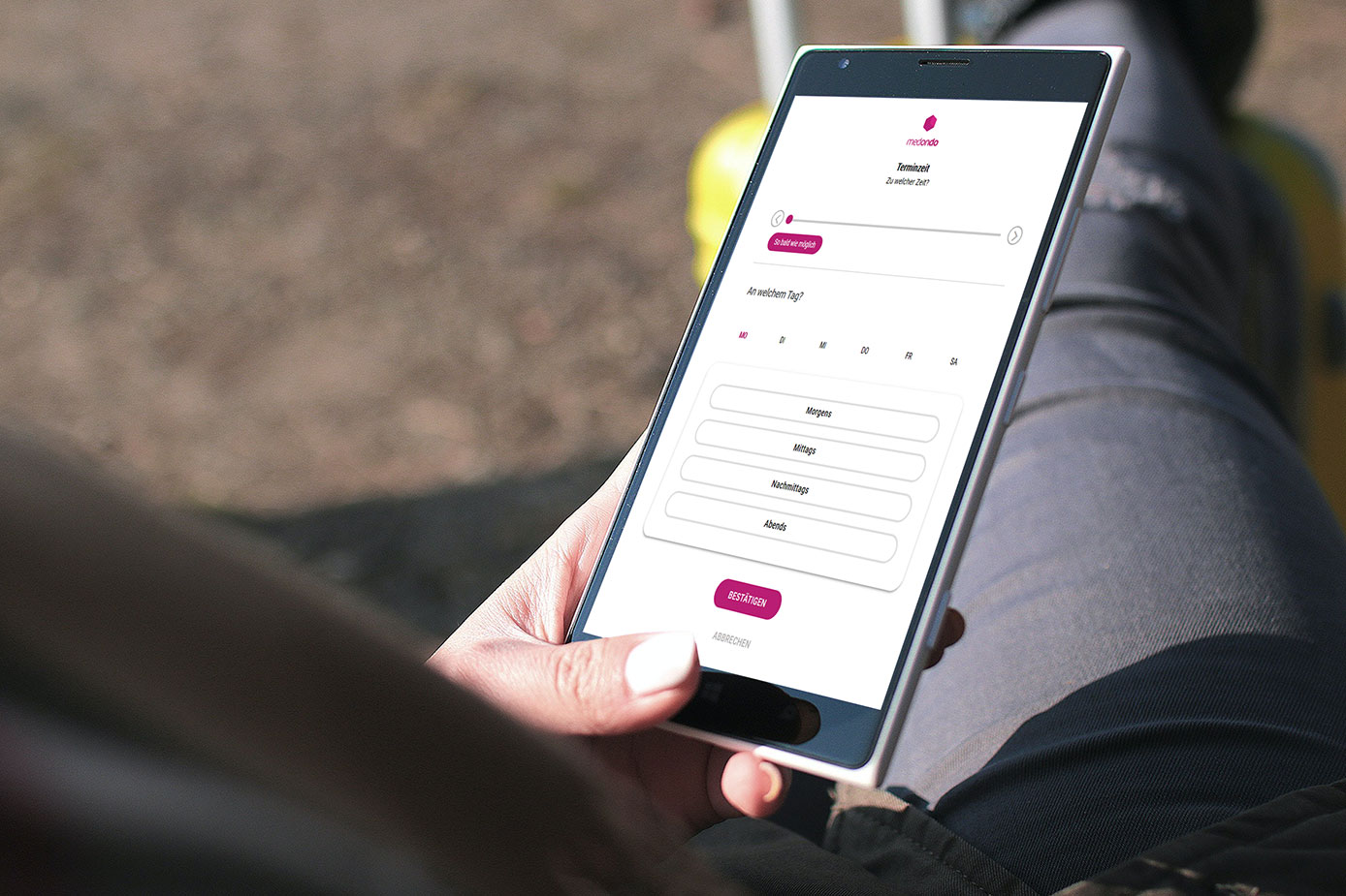 Sanfte Migration Terminplanung mobil